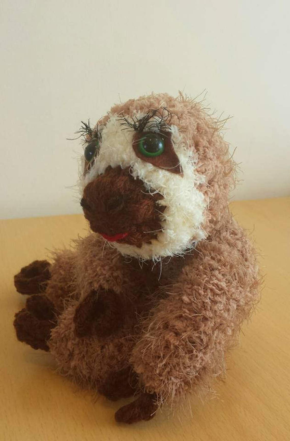 Loom Knit Sloth pattern | Etsy