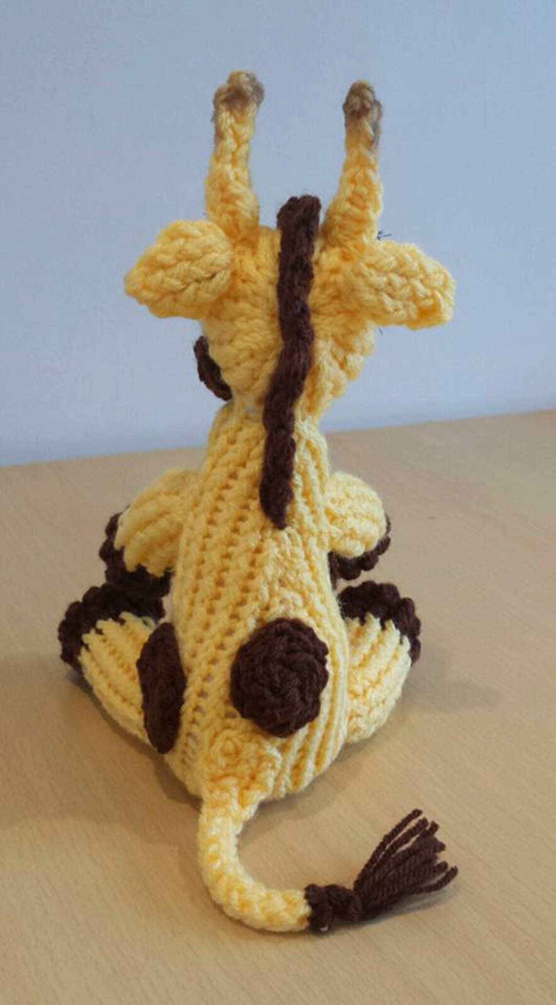 Loom Knit Giraffe Pattern Etsy