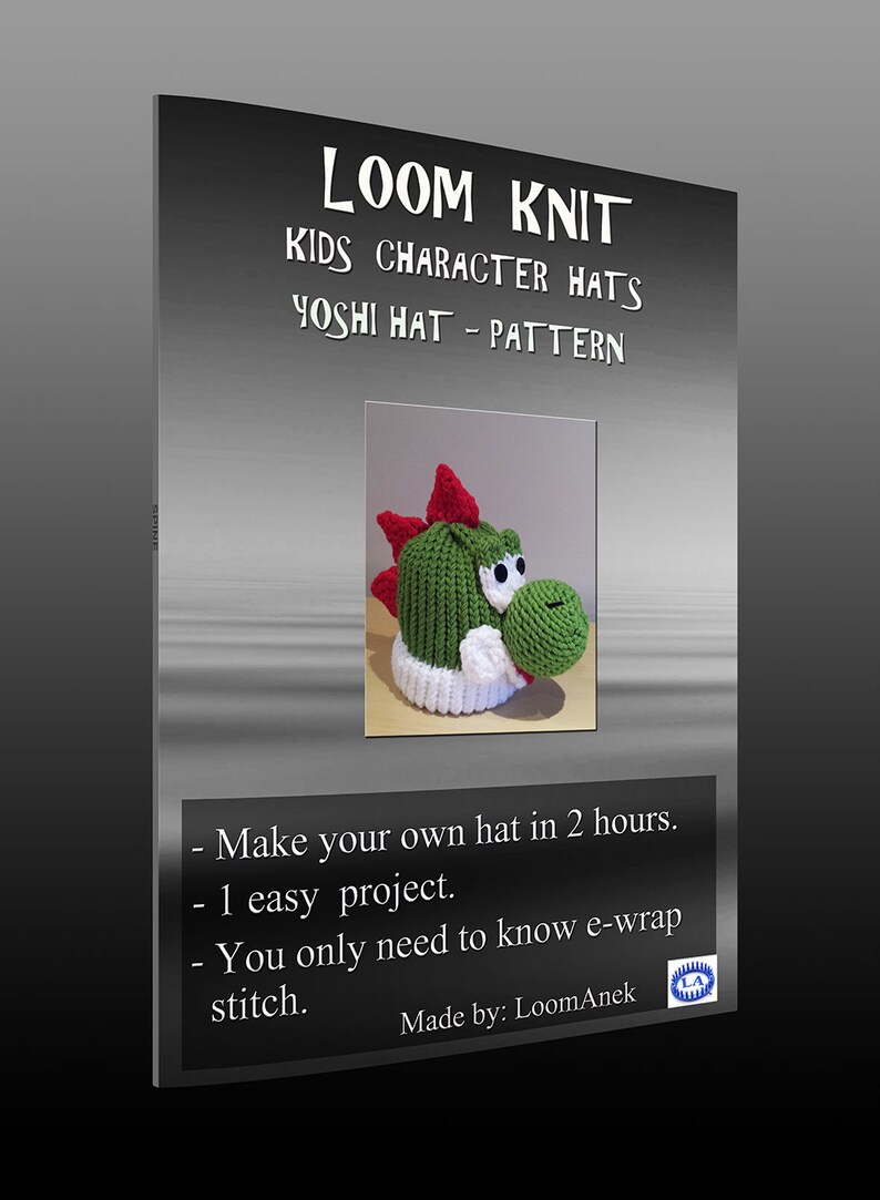Kids Character Hats Yoshi Pattern - Etsy