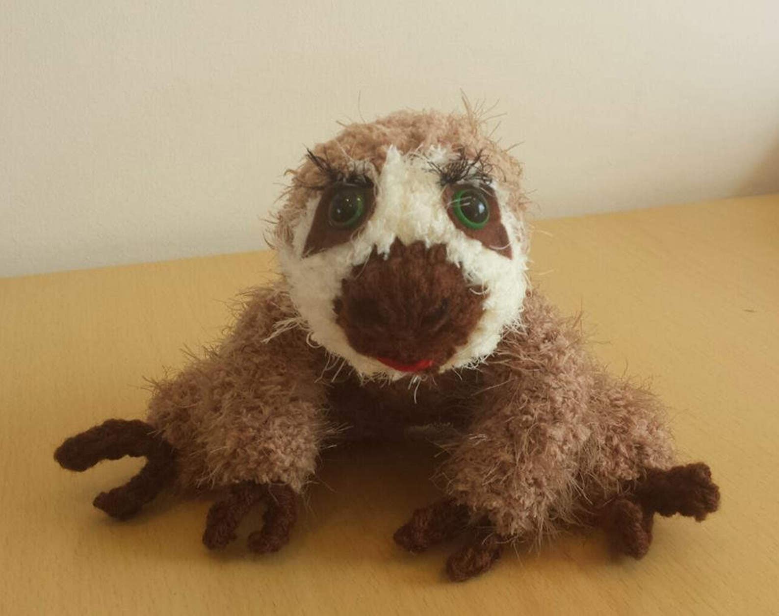 Loom Knit Sloth Pattern - Etsy UK