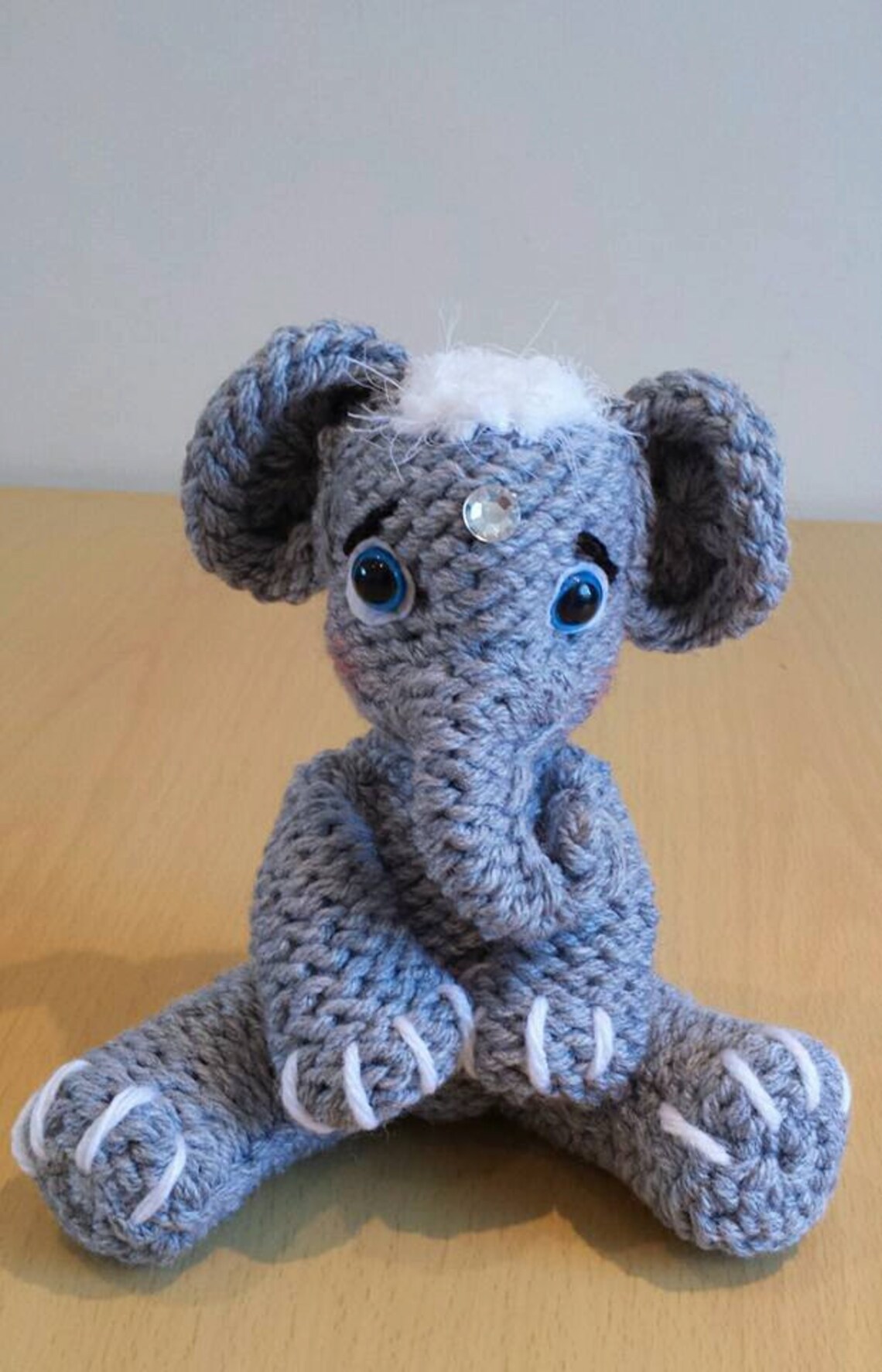 Loom Knit Elephant Pattern Etsy