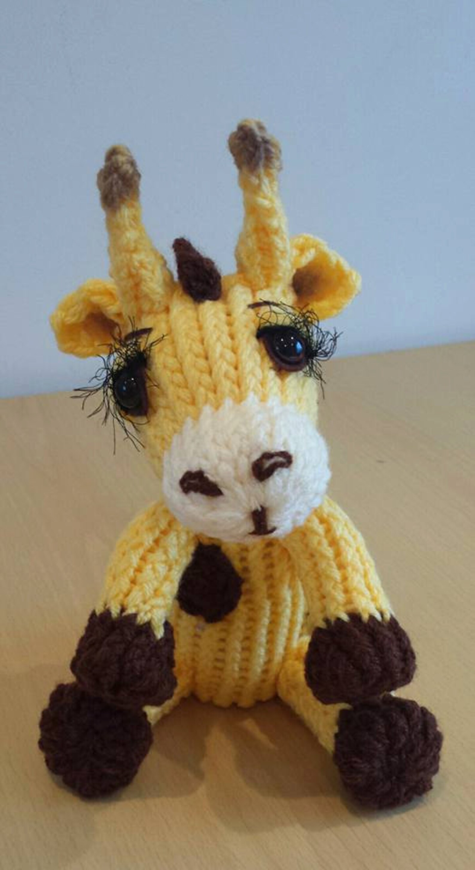 Loom Knit Giraffe Pattern Etsy