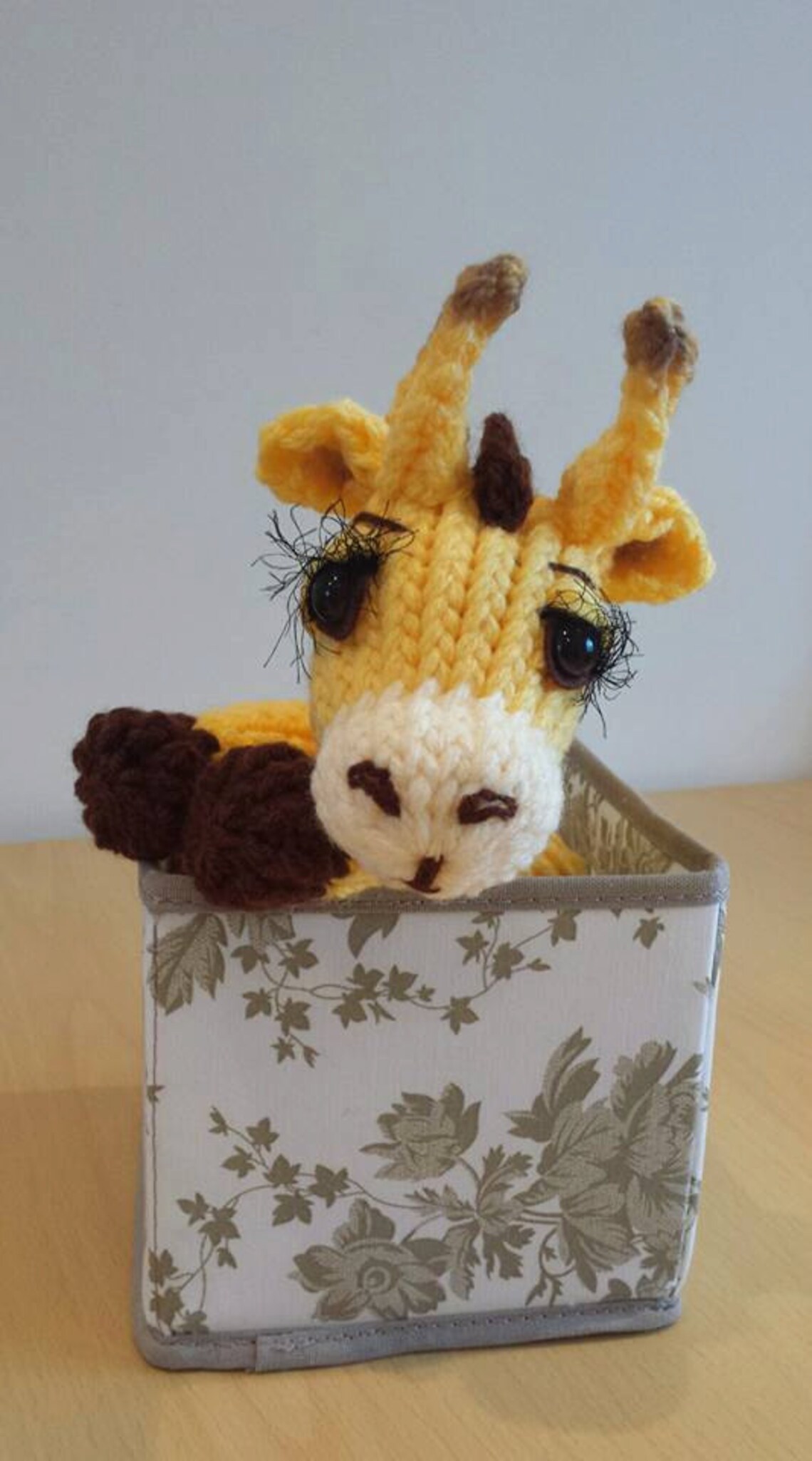 Loom Knit Giraffe Pattern Etsy