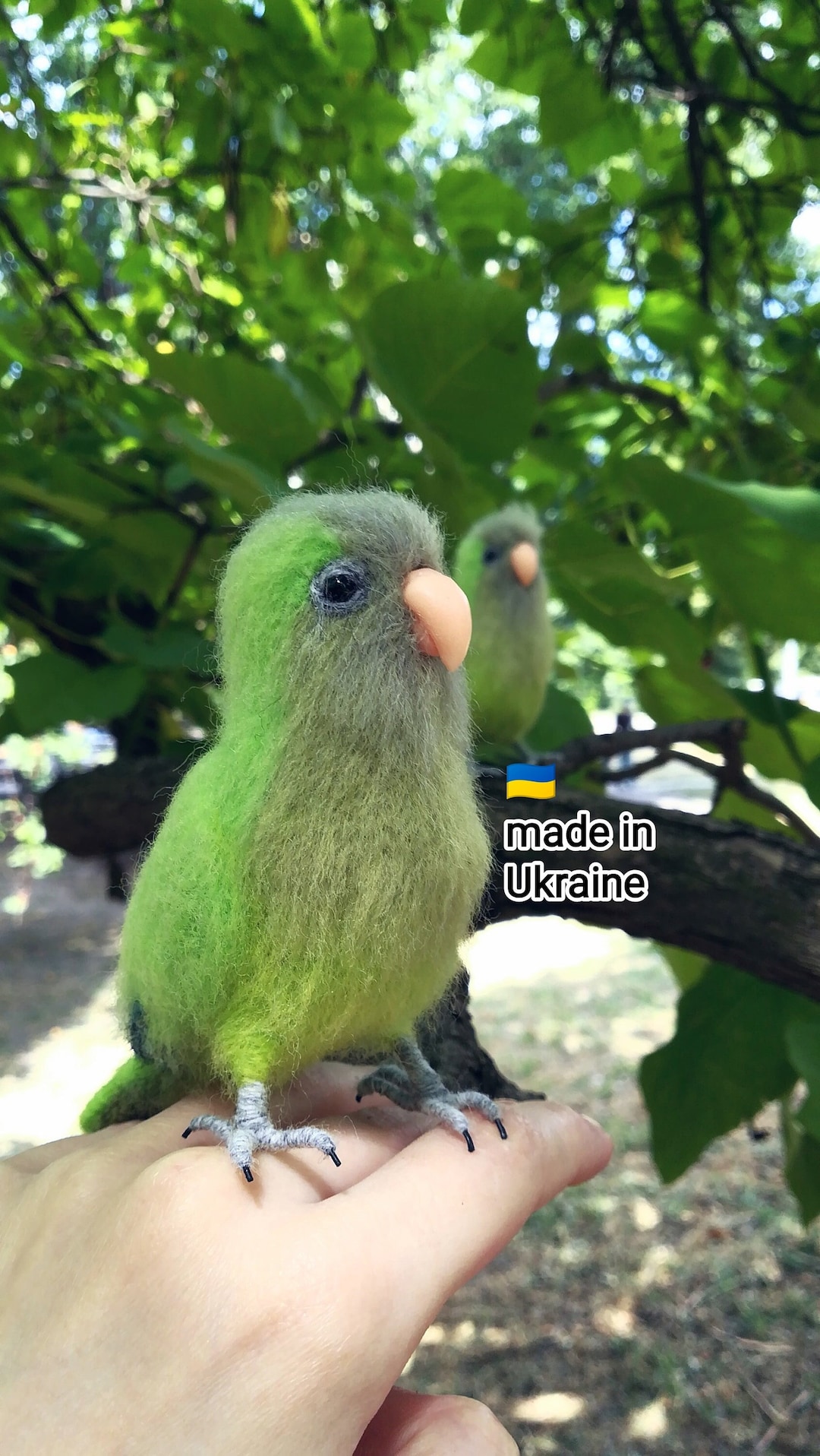 Buy Monk Parakeet, Felted Bird, Quaker Parrot, Cockatoo, Pet Portrait, Gift  for Birthday, Cockstail Bird, Christmas Present, Decor Parrot Toy Online