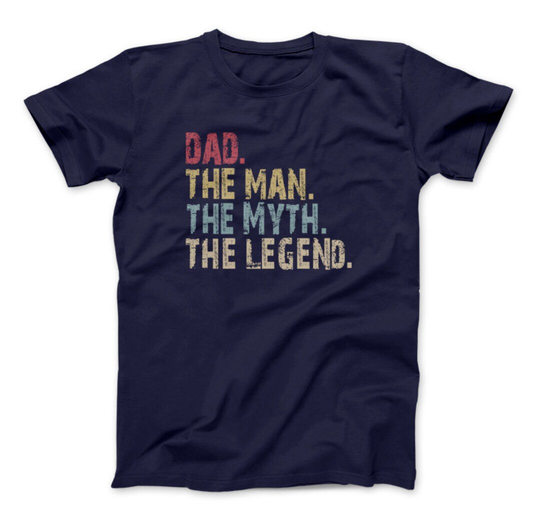 Los Angeles Dodgers MLB Baseball Dad The Man The Myth The Legend Shirt