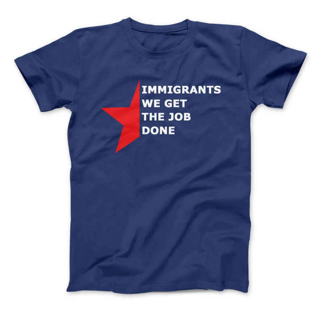 Hamilton t shirt immigrants deals
