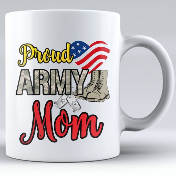 army mom mug