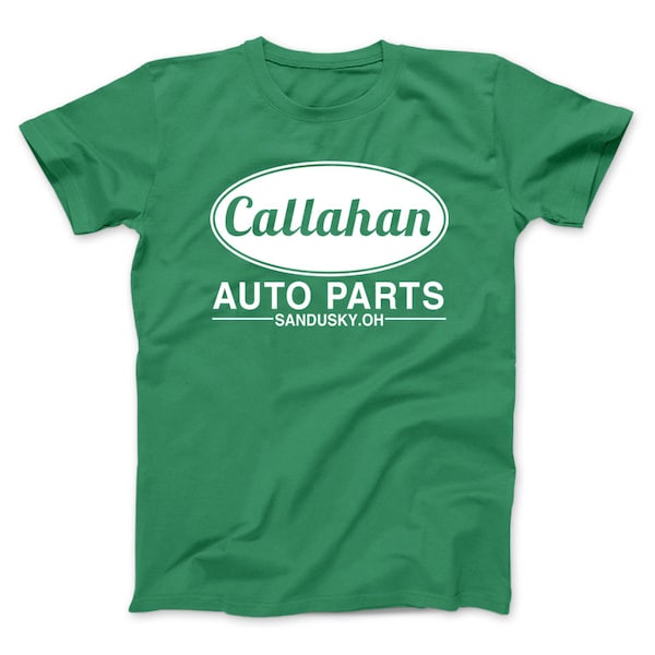 Callahan Auto Parts T-Shirt Sandusky Ohio Tommy Boy Black Sheep Chris Farley