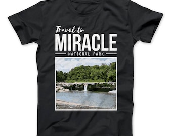 Miracle Texas Shirt Travel To Miracle National Park T-Shirt Inspired By The Leftovers, leftovers, miracle, Jarden, the leftovers tv