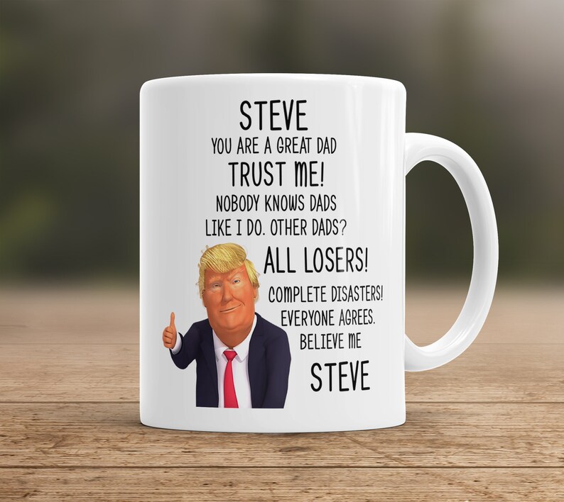 Personalized Trump Father's Day Mug Custom Trump Mug Dad