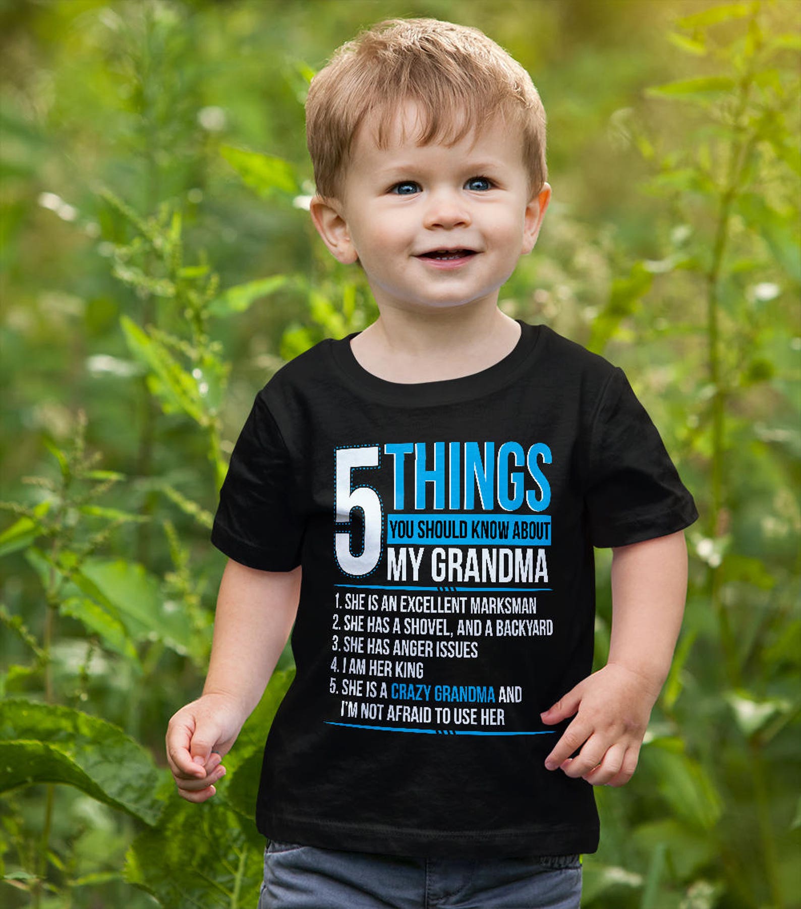 5 Things You Should Know About My Grandma T-shirt for - Etsy