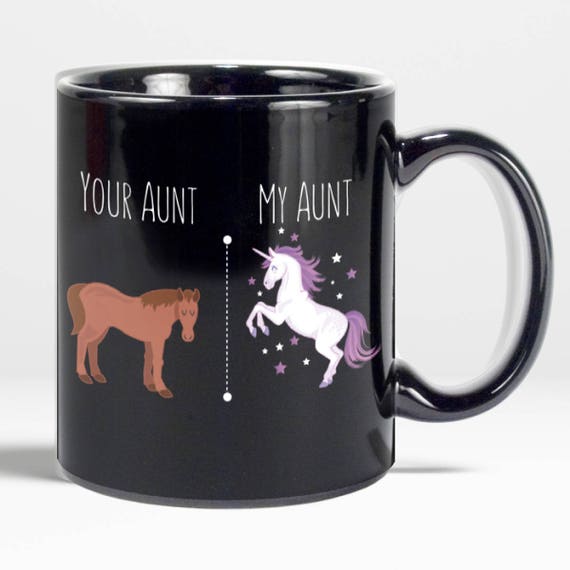 aunt unicorn mug