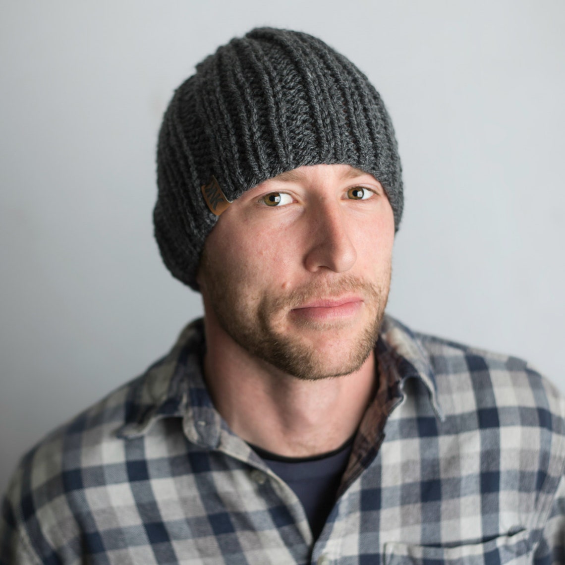 Knit Man Beanie PDF PATTERN // Handmade // Winter - Etsy