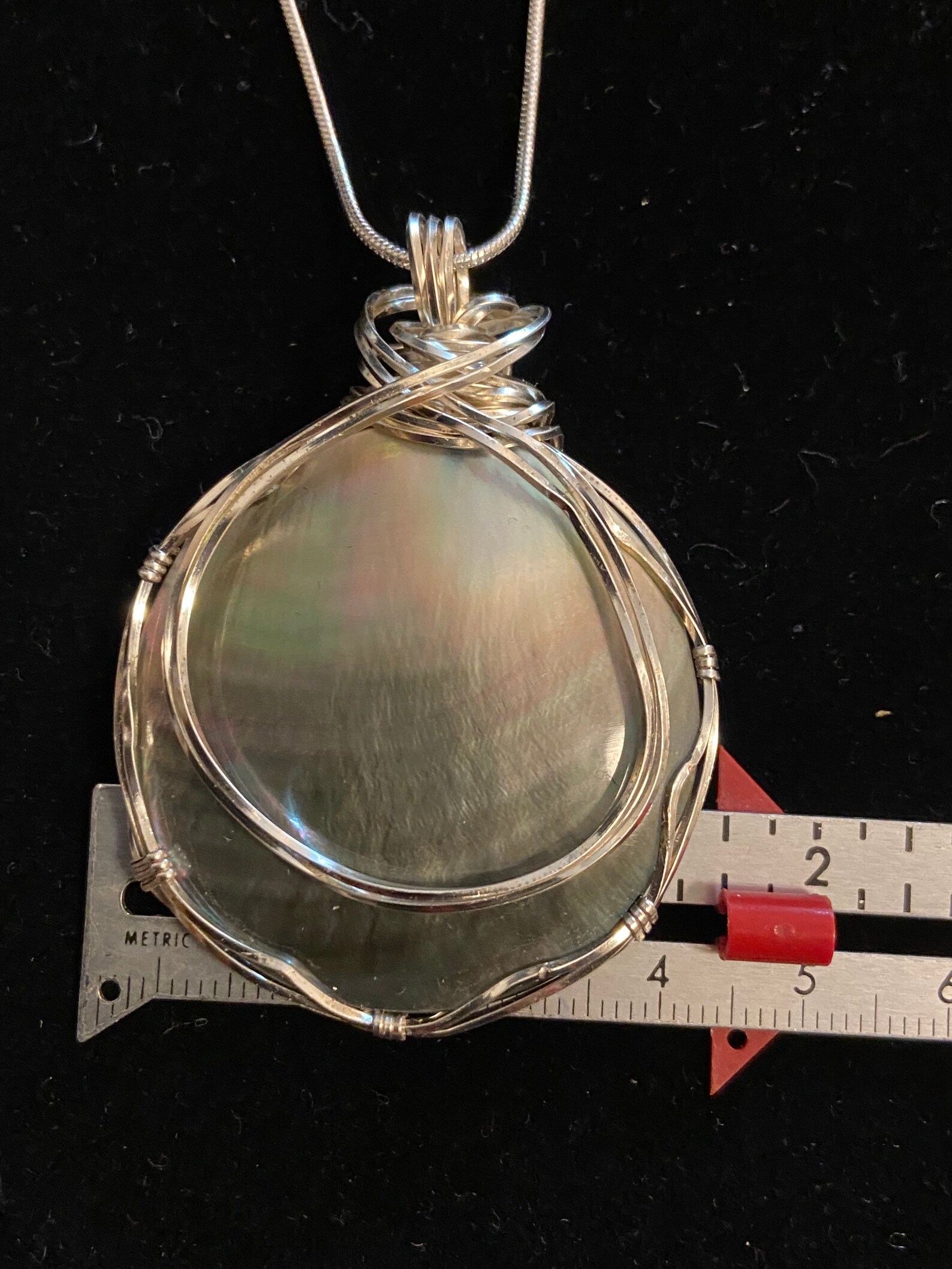 Collier de coquillage tahitien