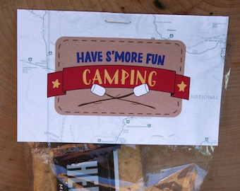 S'more party favor // Camping party favor