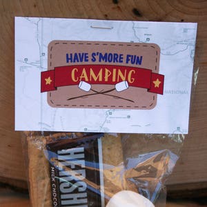 S&#39;more party favor // Camping party favor