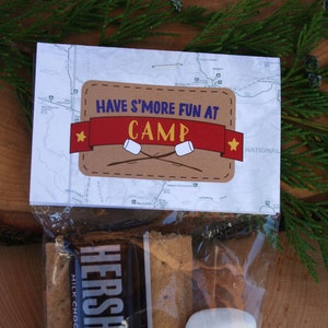 Cadeau S'more // Cadeau pour thème camping