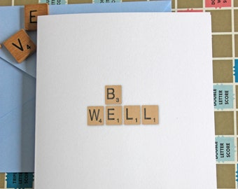 Be Well card // Get well card // Under the weather card