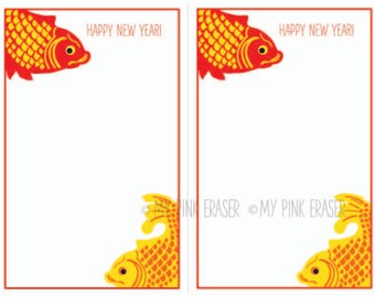chinese new year invitation lunar new year party etsy chinese new year stationery