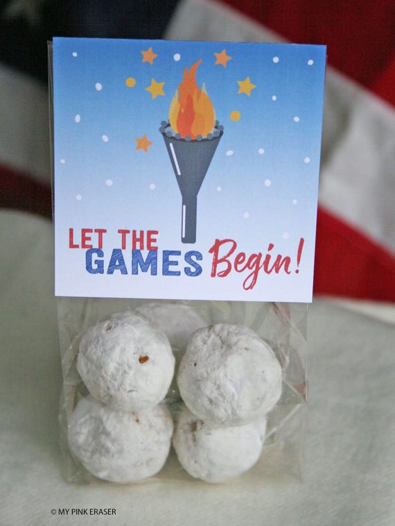 Winter games party favor // Summer games party favor // Team USA party favor