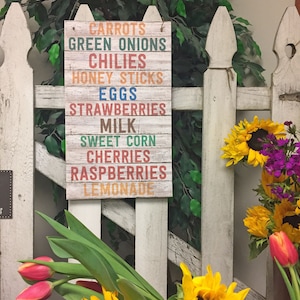 Farmstand Printable Sign // Produce Stand Sign - Etsy