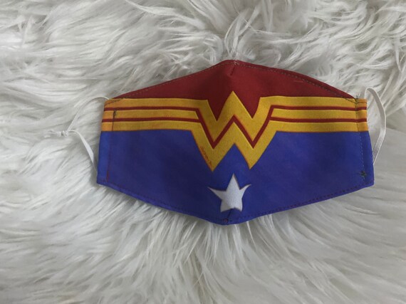 Wonder Woman mask | Etsy