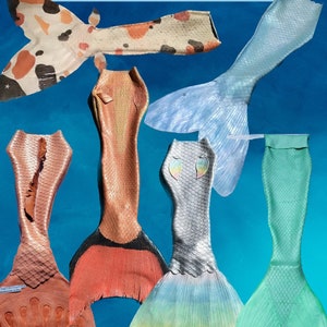 Basic silicone mermaid tail - custom- Swimmable - Skin Safe