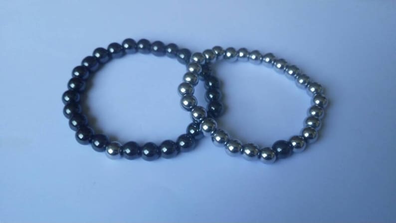 Distance bracelets while hematite bracelets couple duo bracelets couple or best friend bracelets sold in pairs