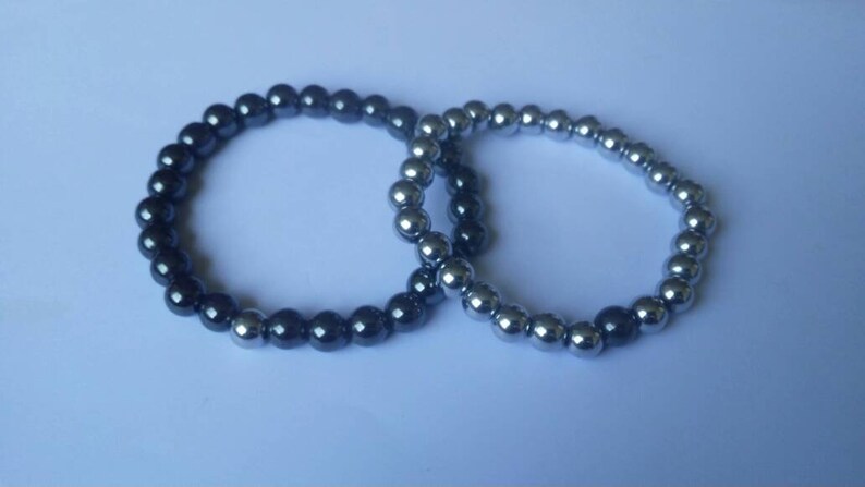 Distance bracelets while hematite bracelets couple duo bracelets couple or best friend bracelets sold in pairs
