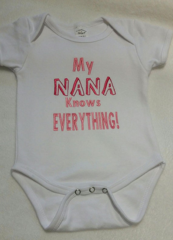 My Nana in Alabama Loves Me Baby Romper