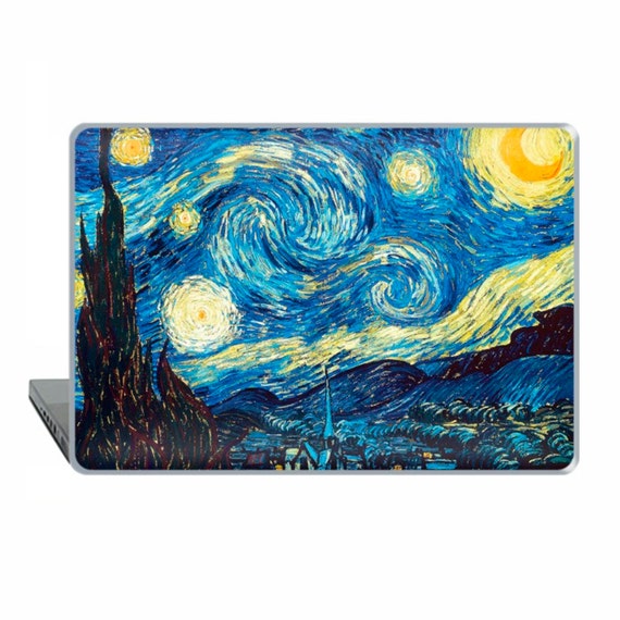 Starry night macbook clearance case
