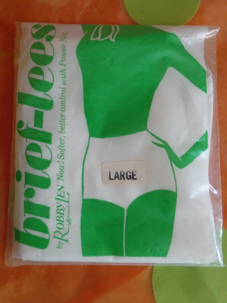 Undergarment Deadstock Brief-lees by Robby Len Vintage womens brief NOS Lingerie