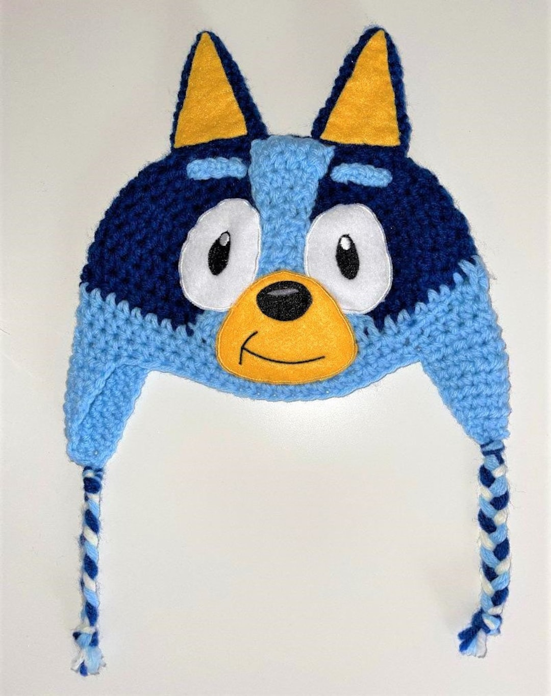 Crocheted Bluey Hat or Other Character Hats Etsy