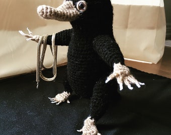 Crocheted Niffler
