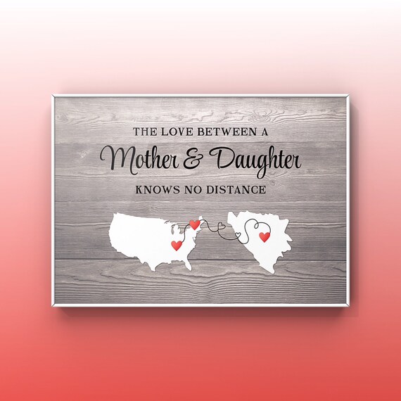 mother and daughter distance gifts