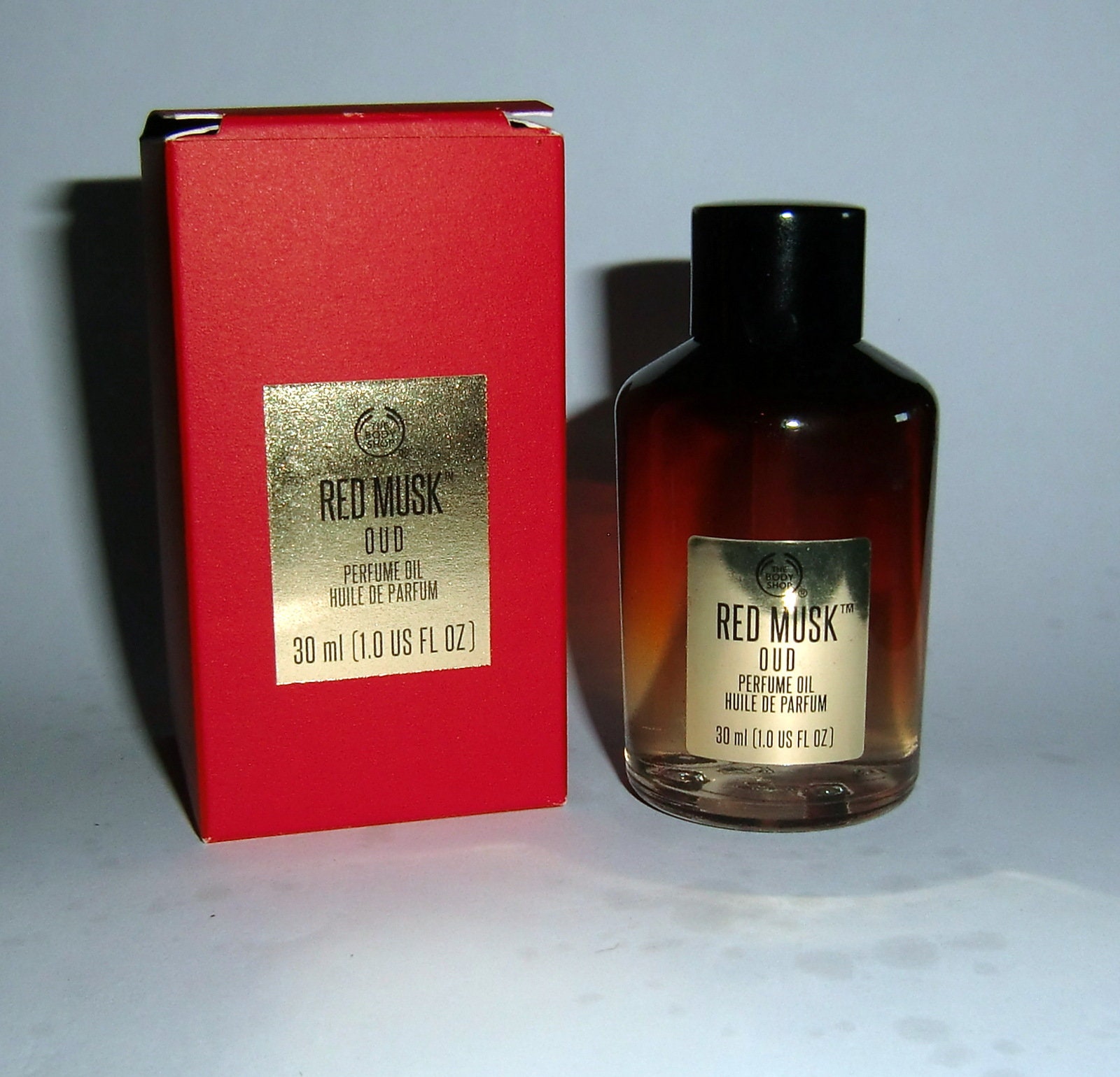ensom Swipe Narkoman The Body Shop Red Musk Oud Perfume Oil. Discontinued. Rare Eid - Etsy