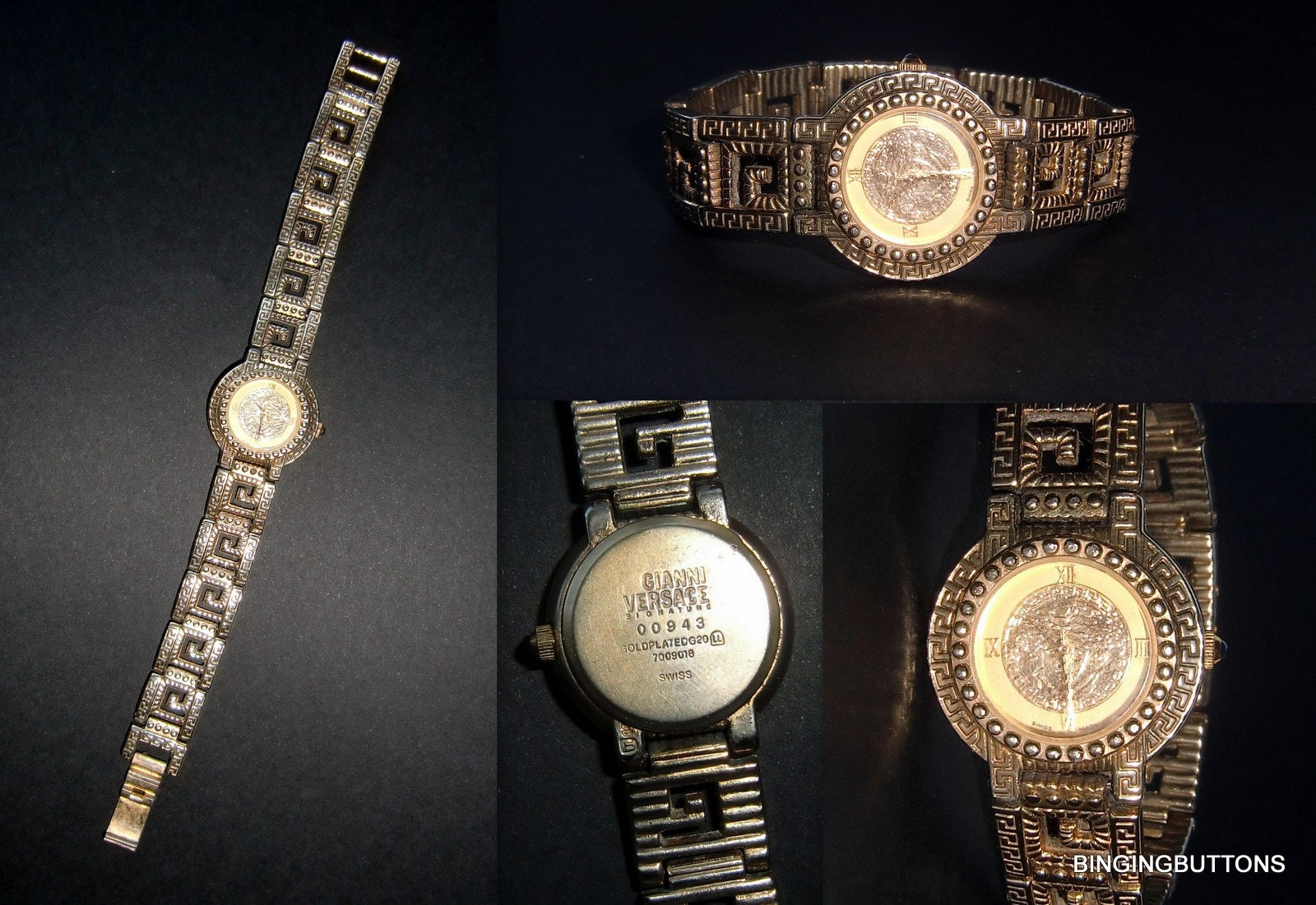 Fake hot sale versace watch