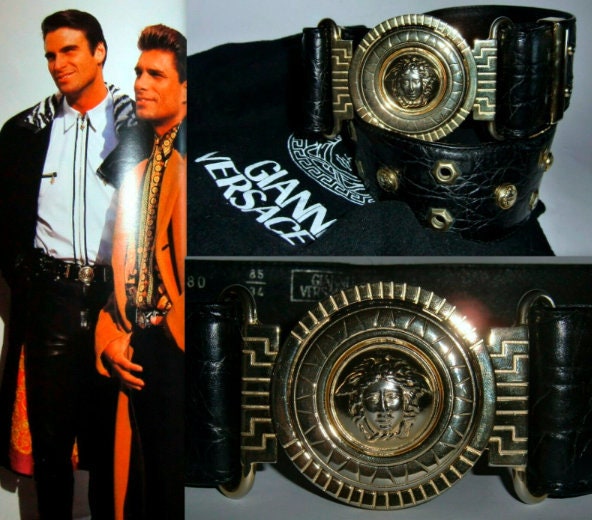 Versace belt top dress 1992