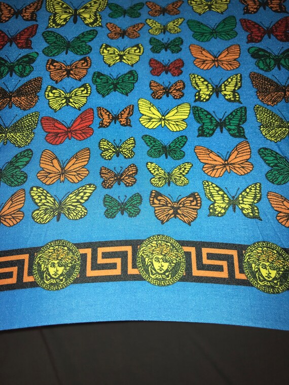 Gianni Versace Butterfly Print Medusa Head Rare Umbre… Gem