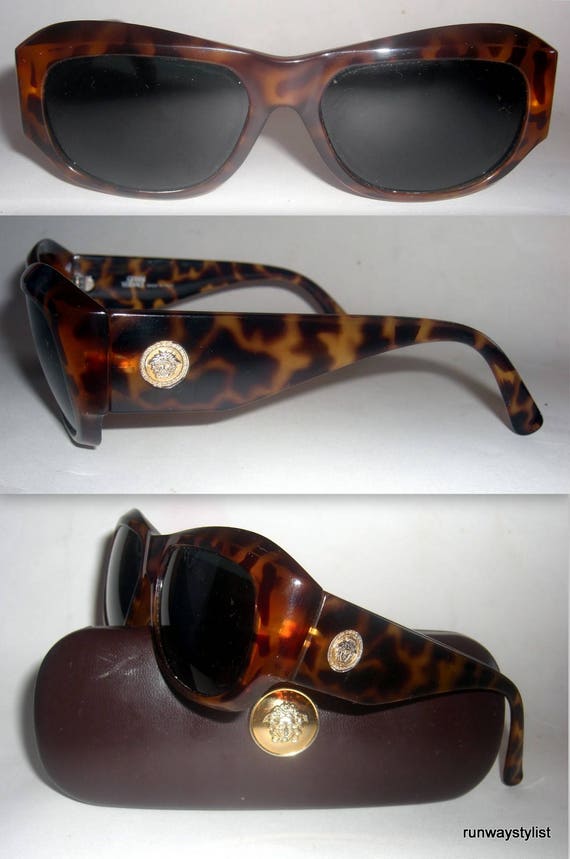 Gianni Versace Vintage Sunglasses. Model 375. Vint