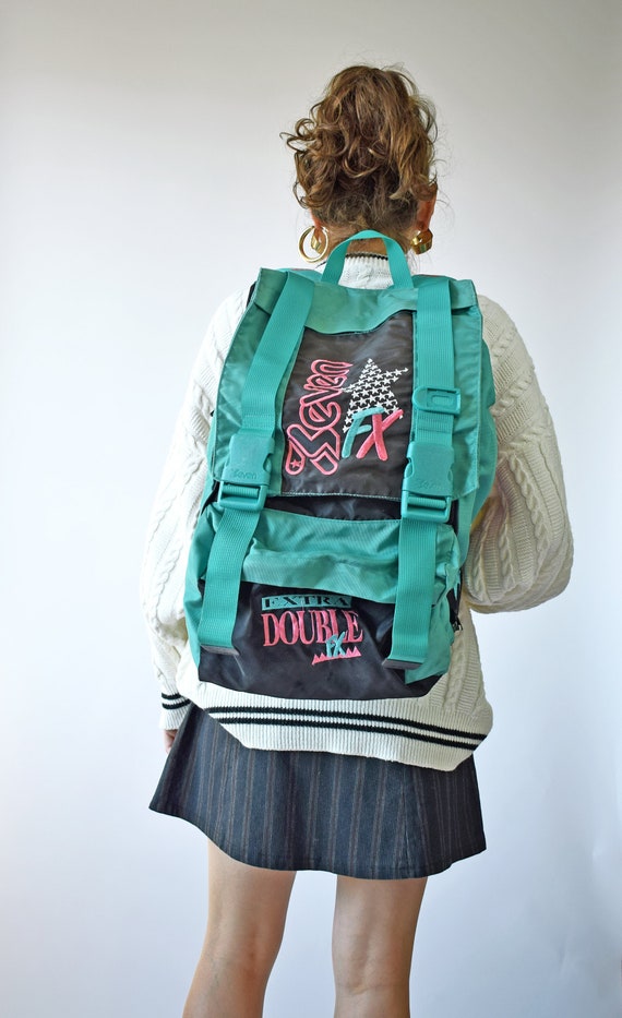 retro 80s backpack