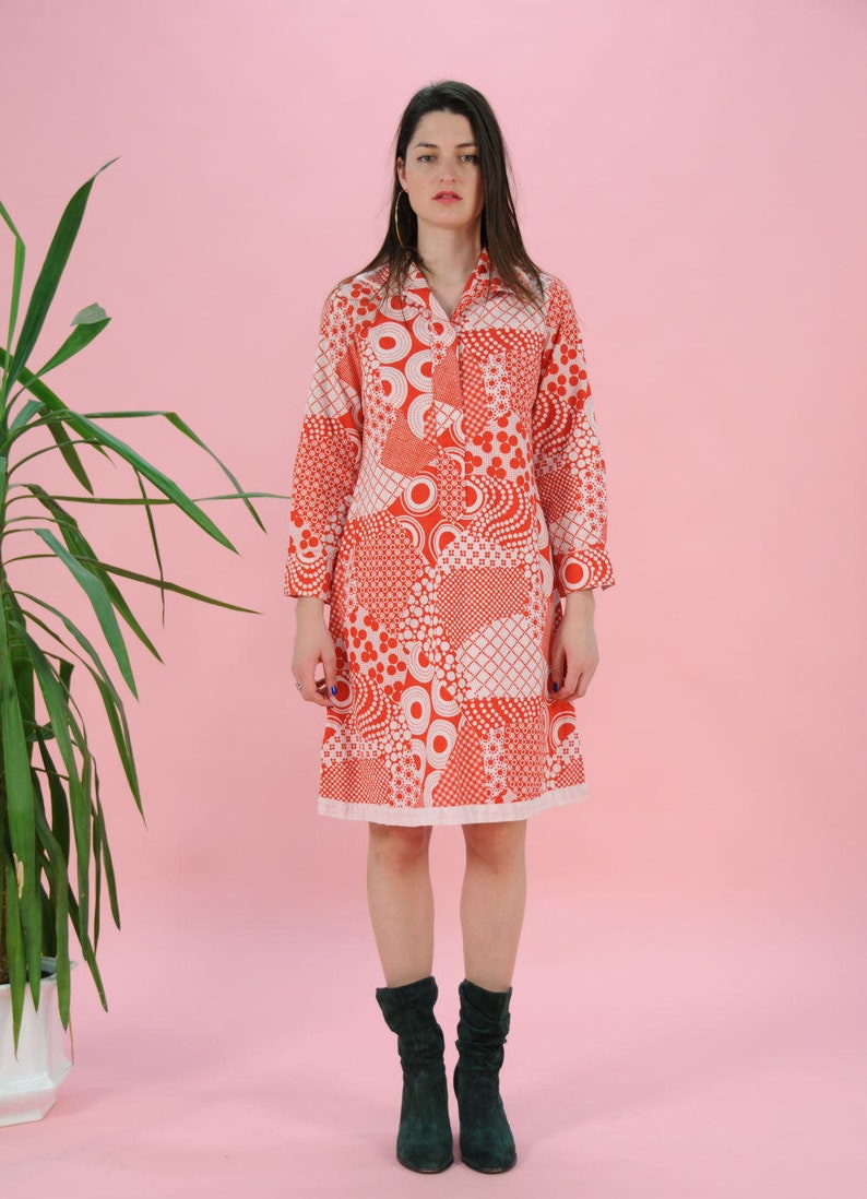 red dress midi length