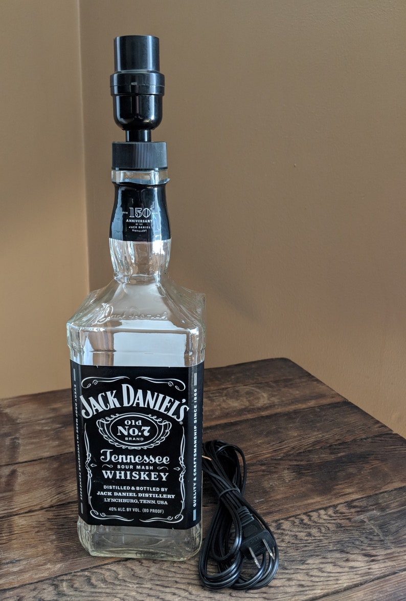 Whiskey Bottle Lamp KitTable LampDesk LampBottle Lamp Etsy