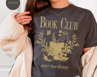 Regali del Club del libro per i lettori, Camicia per gli amanti della lettura, Camicia vintage da topo di biblioteca Felpa da lettura libresca Regalo per gli amanti dei libri Regalo per lei