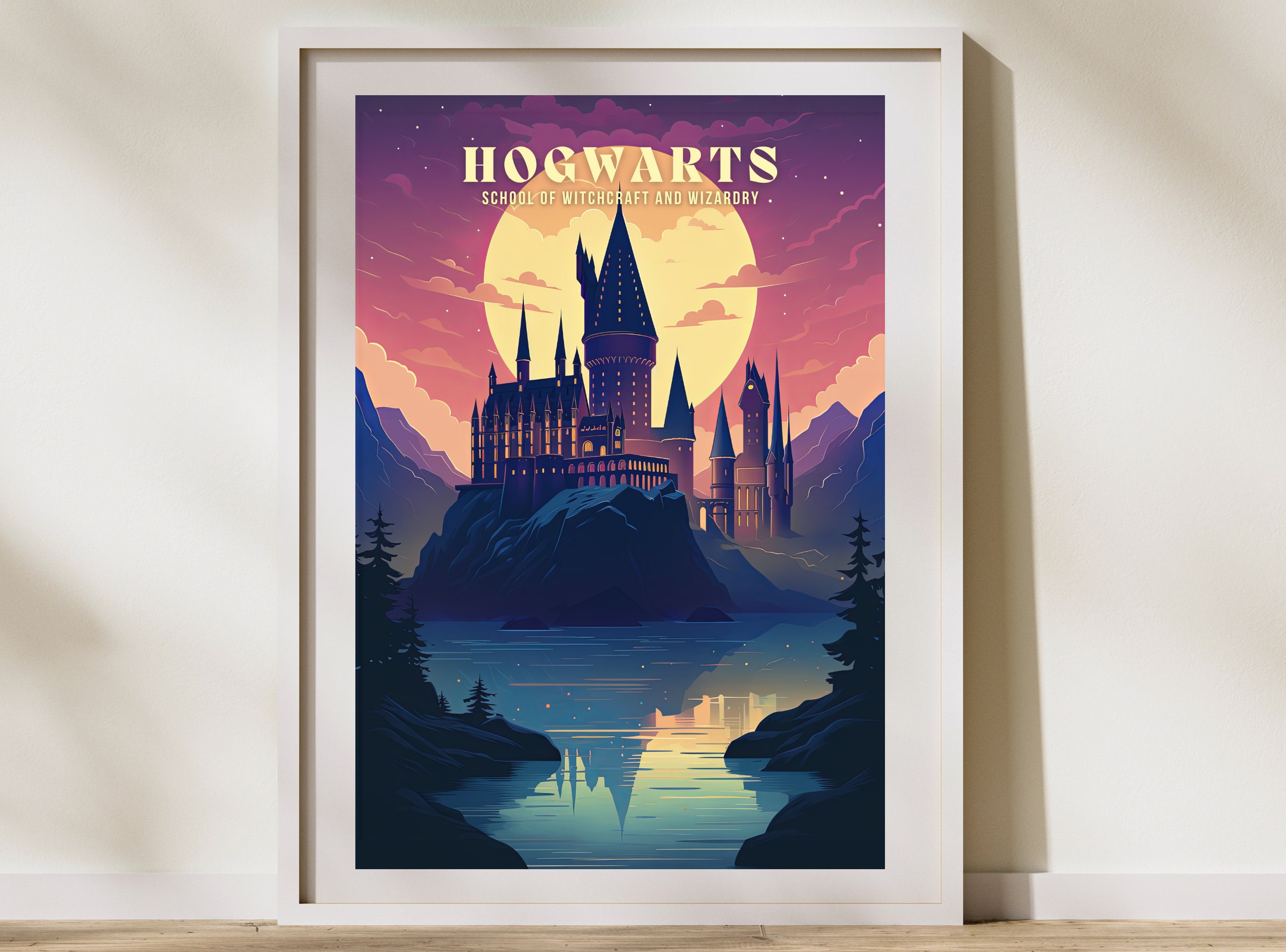 Harry Potter Retro Poster - 24h delivery