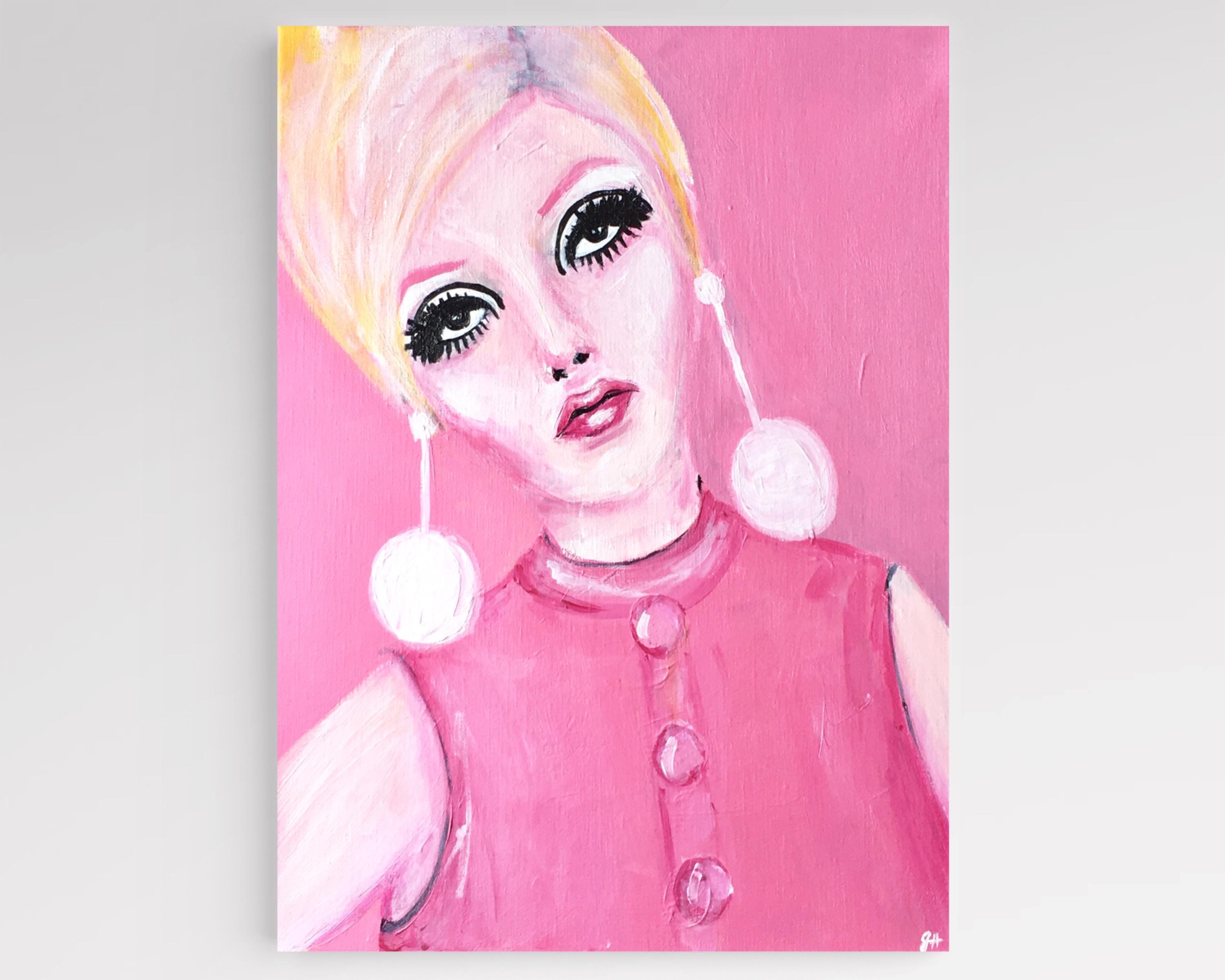 Twiggy painting - Etsy 日本