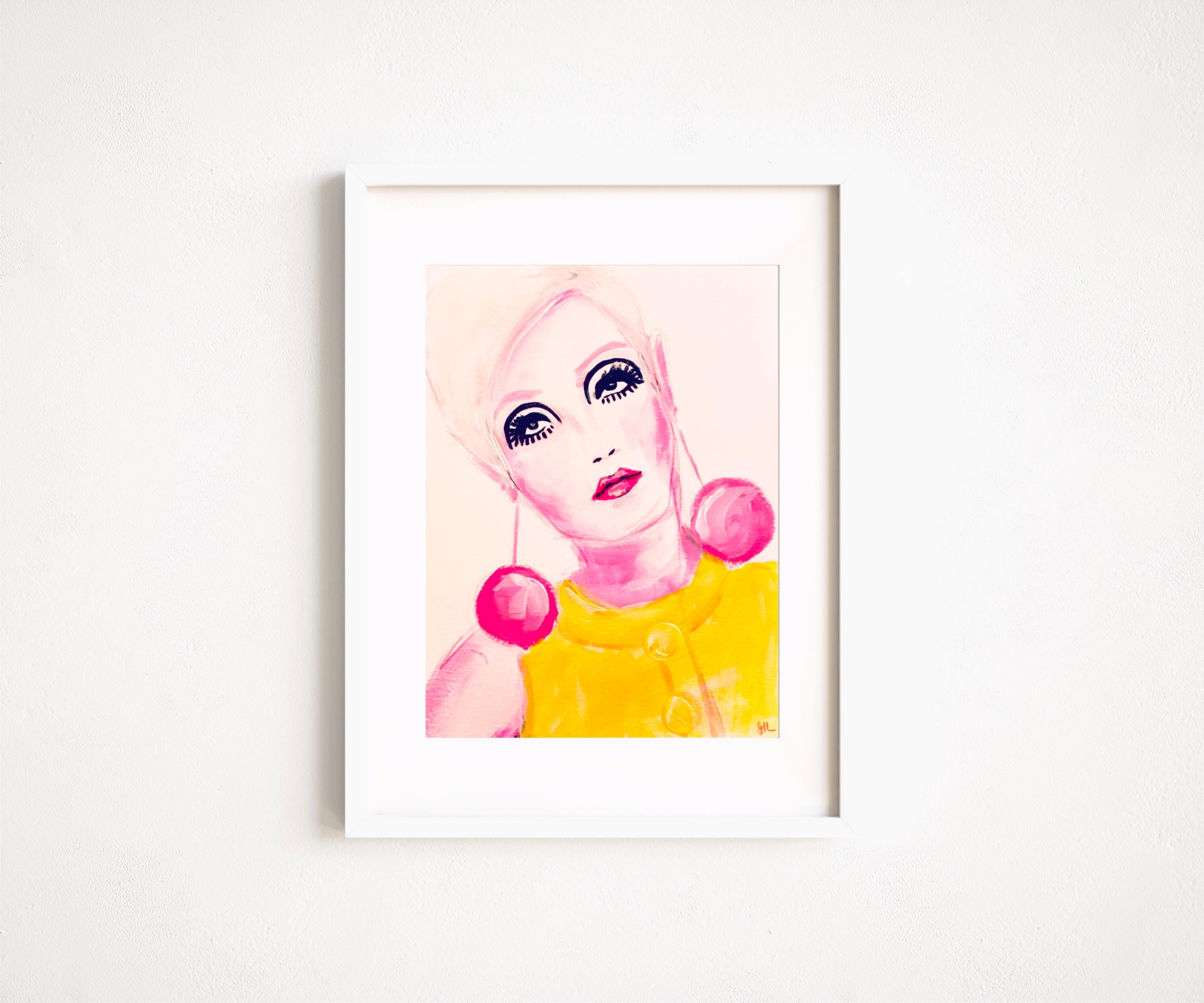 Twiggy painting - Etsy 日本