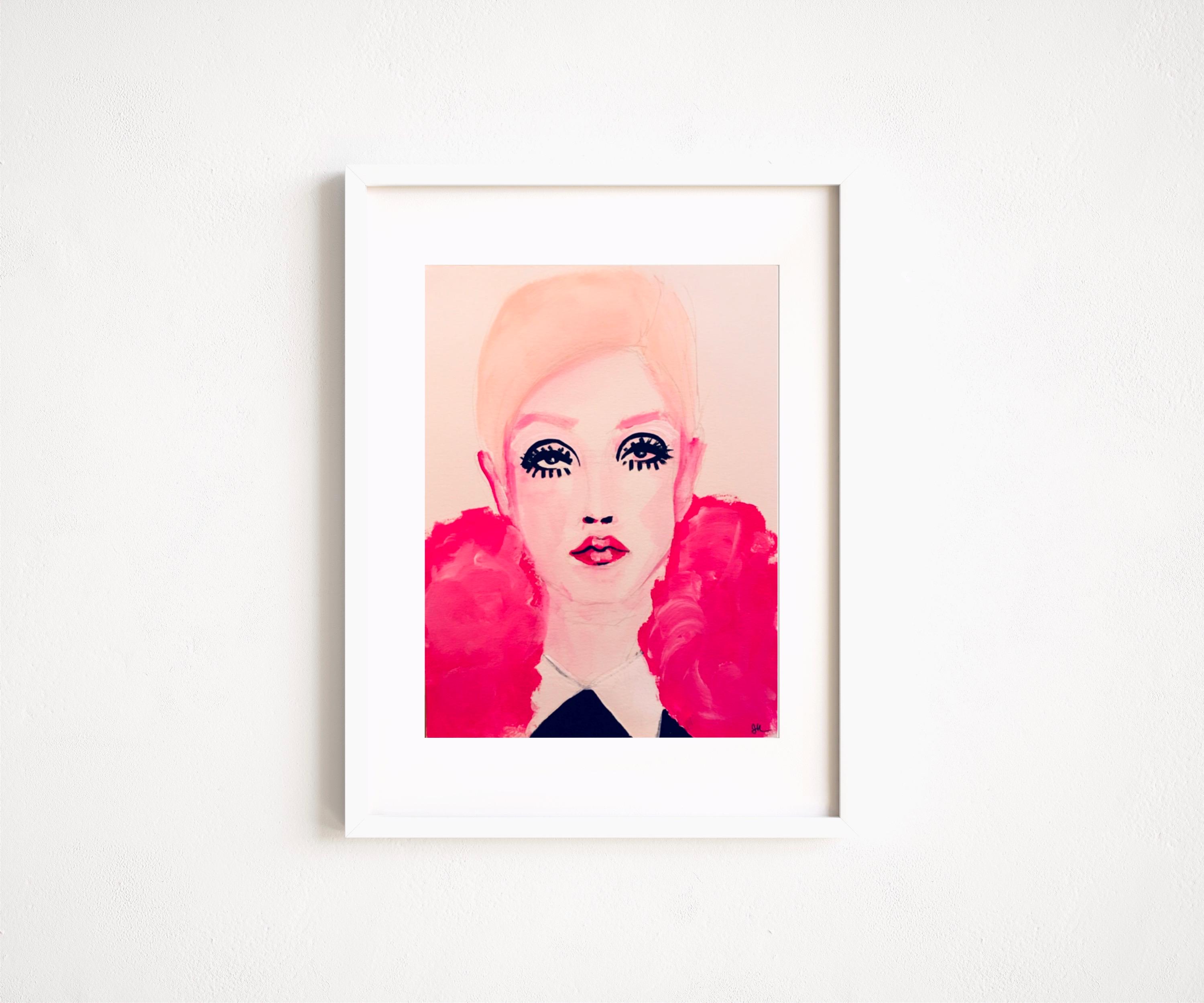 Twiggy painting - Etsy 日本