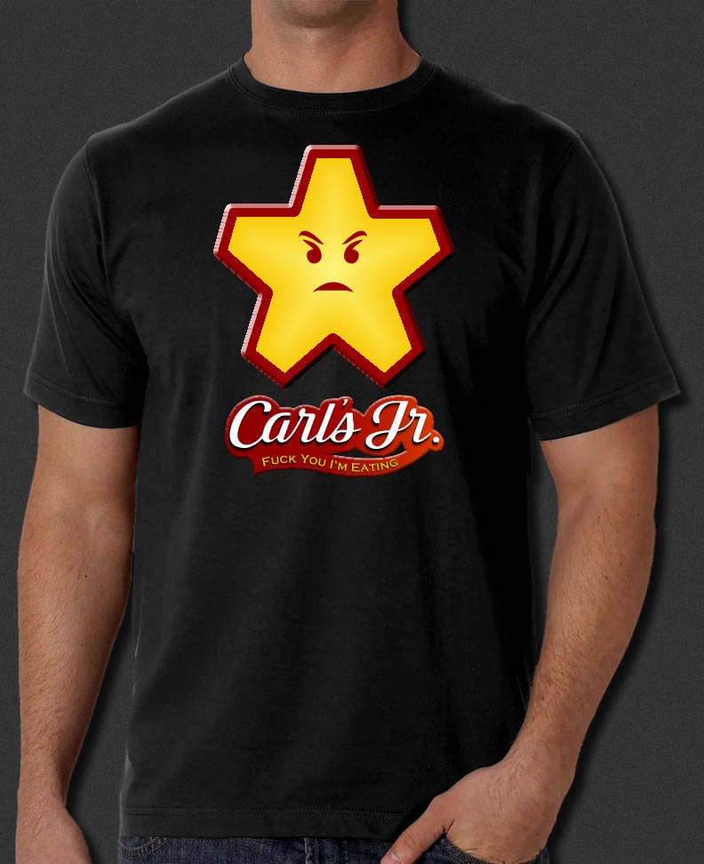Idiocracy Carl's Jr. I'm Eating Mike Judge New Black Etsy