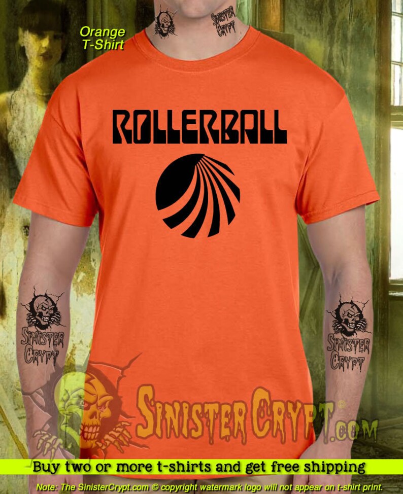 Rollerball tshirt Sci Fi Movie Retro Vintage 70's Cult Etsy